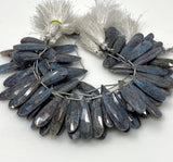 Rare Zoisite with Ruby Gemstone Beads, Wholesale Bulk Beads, Jewelry Supplies, 7” Strand/ 12 Pcs- 13 Pcs