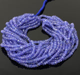 10" Tanzanite Beads, Gemstone Beads, Jewelry Supplies for Jewelry Making, Bulk Beads, AAA Grade