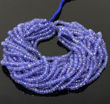 16” Tanzanite Beads, Natural Gemstone Beads, Jewelry Supplies for Jewelry Making, Wholesale Bulk Beads, AAA Grade