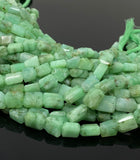 Natural Chrysoprase Gemstone Beads - Nugget Beads, Bulk Wholesale Beads, Jewelry Supplies, 10” Strand