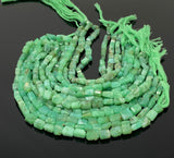 Natural Chrysoprase Gemstone Beads - Nugget Beads, Bulk Wholesale Beads, Jewelry Supplies, 10” Strand