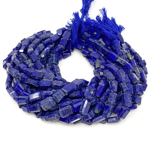 Lapis Lazuli Beads, Gemstone Beads, Bulk Wholesale Beads, Nugget Beads, Jewelry Supplies, 10" Strand