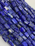 Lapis Lazuli Beads, Gemstone Beads, Bulk Wholesale Beads, Nugget Beads, Jewelry Supplies, 10" Strand