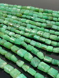 Natural Chrysoprase Gemstone Beads - Nugget Beads, Bulk Wholesale Beads, Jewelry Supplies, 10” Strand