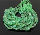 Natural Chrysoprase Gemstone Beads - Nugget Beads, Bulk Wholesale Beads, Jewelry Supplies, 10” Strand