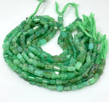 Natural Chrysoprase Gemstone Beads - Nugget Beads, Bulk Wholesale Beads, Jewelry Supplies, 10” Strand