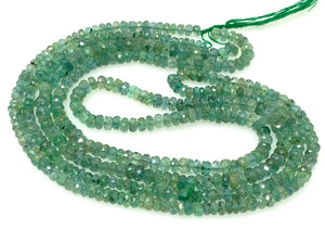 Emerald Beads, Zambian Emerald Beads, Natural Emerald Beads, Gemstone Beads, Wholesale Beads, Jewelry Supplies, Jewelry Making, 16" Strand