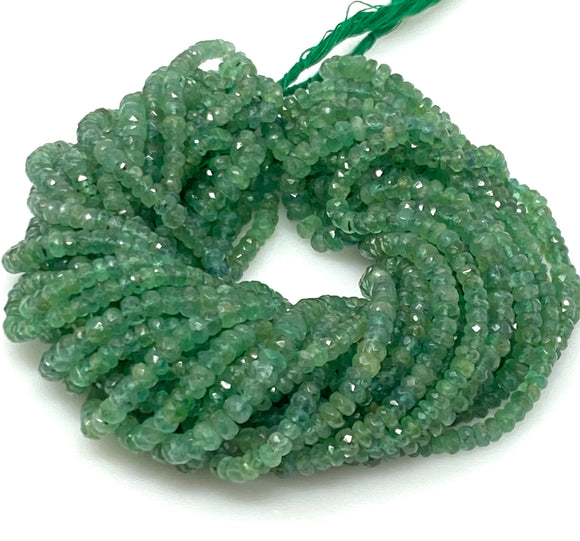 Emerald Beads, Zambian Emerald Beads, Natural Emerald Beads, Gemstone Beads, Wholesale Beads, Jewelry Supplies, 16”Strand