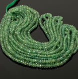 8" Emerald Beads, Zambian Emerald Beads, Wholesale Bulk Gemstone Beads, Jewelry Supplies