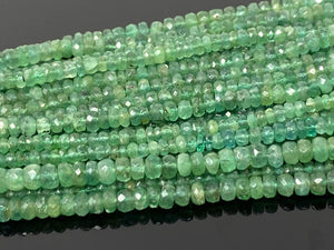 8" Emerald Beads, Zambian Emerald Beads, Wholesale Bulk Gemstone Beads, Jewelry Supplies