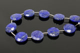 Natural Lapis Lazuli Gemstone Beads, Bulk Wholesale Beads, Jewelry Supplies, 14.5mm, 7.75” Strand