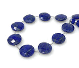 Natural Lapis Lazuli Gemstone Beads, Bulk Wholesale Beads, Jewelry Supplies, 14.5mm, 7.75” Strand