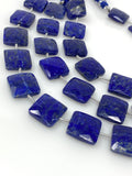 Natural Lapis Lazuli Gemstone Beads, Bulk Wholesale Beads, Jewelry Supplies, 14 - 14.5mm, 7.5” Strand