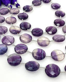 Natural Fluorite Beads, Gemstone Beads, Jewelry Supplies, Wholesale Bulk Beads, 14mm- 14.5mm, 7.5” Strand