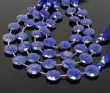 Natural Lapis Lazuli Gemstone Beads, Bulk Wholesale Beads, Jewelry Supplies, 14.5mm, 7.75” Strand