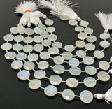White Moonstone Beads, Gemstone Beads, Jewelry Supplies, Bulk Wholesale Beads, 14mm - 14.5mm