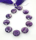 Natural Fluorite Beads, Gemstone Beads, Jewelry Supplies, Wholesale Bulk Beads, 14mm- 14.5mm, 7.5” Strand