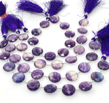 Natural Fluorite Beads, Gemstone Beads, Jewelry Supplies, Wholesale Bulk Beads, 14mm- 14.5mm, 7.5” Strand