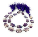 Natural Fluorite Beads, Gemstone Beads, Jewelry Supplies, Wholesale Bulk Beads, 14x10mm - 14.5x10.5mm, 7.75” Strand