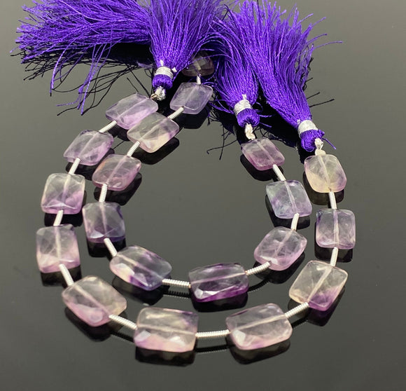 Natural Fluorite Beads, Gemstone Beads, Jewelry Supplies, Wholesale Bulk Beads, 14x10mm - 14.5x10.5mm, 7.75” Strand