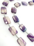 Natural Fluorite Beads, Gemstone Beads, Jewelry Supplies, Wholesale Bulk Beads, 14x10mm - 14.5x10.5mm, 7.75” Strand