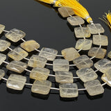 Golden Rutile Beads, Gemstone Beads, Jewelry Supplies for Jewelry Making, Wholesale Beads, Bulk Beads, 14mm- 15mm, 7.75” Strand