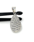 Larimar Pendant, Gemstone Pendant, Bohemian Jewelry, Sterling Silver Pendant, Natural Gemstone Pendant, 1.60” x 0.75”