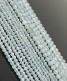 15” Aquamarine Beads, Gemstone Beads, Wholesale Beads, Jewelry Supplies for Jewelry Making, Bulk Beads