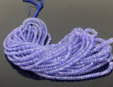 16” Tanzanite Beads, Natural Gemstone Beads, Jewelry Supplies for Jewelry Making, Wholesale Bulk Beads, AAA Grade