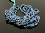 15” Rare Santa Maria Aquamarine Gemstone Beads, Aquamarine Oval Nugget Smooth Beads, Bulk Wholesale Beads, 4x3mm - 7x6mm