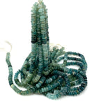 15” Rare Grandidierite Gemstone Beads, Smooth Grandidierite Beads for Jewelry Making, Wholesale Bulk Beads, 5.5mm - 6.5mm