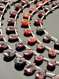 Garnet Gemstone Beads, Mozambique Garnet Beads, Jewelry Supplies for Jewelry Making, Wholesale Beads, Bulk Beads, 3 -3.5mm , 12.5" Strand