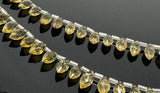 Beer Quartz Gemstone Beads, Jewelry Supplies for Jewelry Making, Wholesale Beads, Bulk Beads, AAA + Quality, 13.5" Strand