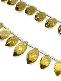 Beer Quartz Gemstone Beads, Jewelry Supplies for Jewelry Making, Wholesale Beads, Bulk Beads, AAA + Quality, 13.5" Strand