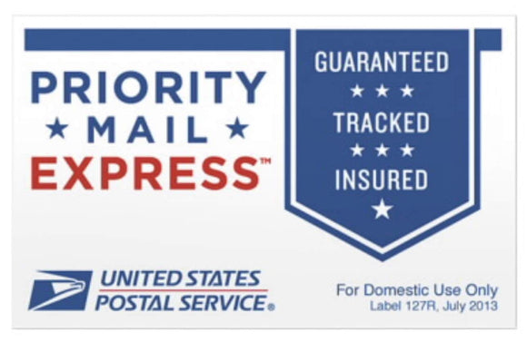 Priority Express Mail Shipping, Upgrade to Priority Express Mail ( Domestic US Shipping Only)