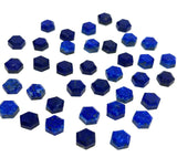 9 Pcs/10 Pcs Natural Lapis Lazuli Rosecut Cabochons, Loose Rose Cut Gemstones , Ring Stones, 8mm - 8.5mm